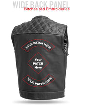 Load image into Gallery viewer, Downside Men's Motorcycle Leather Vest