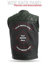 Load image into Gallery viewer, Downside Men's Motorcycle Leather Vest