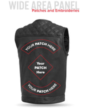 Load image into Gallery viewer, 12 Gauge Men's Motorcycle Leather Vest