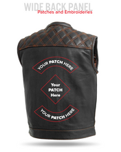 Load image into Gallery viewer, Upside Men's Club Style Leather Vest