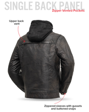 Load image into Gallery viewer, Vendetta Men's Motorcycle Leather Jacket