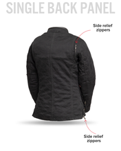 Load image into Gallery viewer, Outcast - Women's Twill Motorcycle Jacket