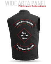 Load image into Gallery viewer, Havoc Men's Motorcycle Twill Vest