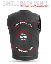Load image into Gallery viewer, Bandit Men's Leather Motorcycle Vest