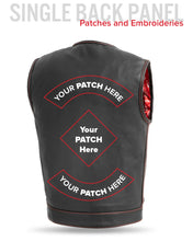 Load image into Gallery viewer, Bandit Men's Leather Motorcycle Vest