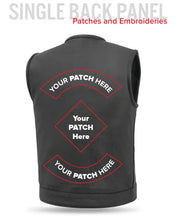 Load image into Gallery viewer, No Rival - Men's Motorcycle Leather Vest