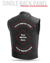 Load image into Gallery viewer, Lowrider Men's Motorcycle Leather Vest