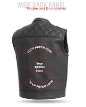 Load image into Gallery viewer, Upside Men's Club Style Leather Vest