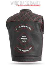 Load image into Gallery viewer, Upside Men's Club Style Leather Vest