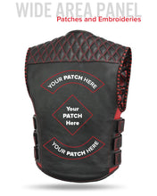 Load image into Gallery viewer, Tactical Emerald Men’s Motorcycle Leather Vest