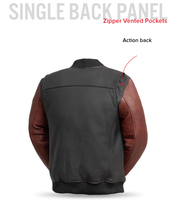 Load image into Gallery viewer, Willie Men's Motorcycle Leather Jacket