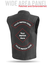 Load image into Gallery viewer, Club House Men's Leather Motorcycle Vest