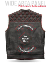 Load image into Gallery viewer, Sinister - Men's Motorcycle Leather Vest