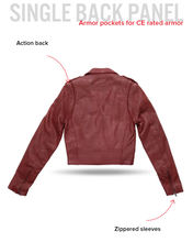 Load image into Gallery viewer, Katy - Women's Leather Jacket - BHBR
