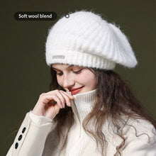 Load image into Gallery viewer, Women’s Cozy Wool Knit Beanie – Soft Warm Fall & Winter Hat