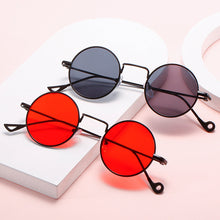 Load image into Gallery viewer, Steampunk Sunglasses – Retro Round Gothic Shades