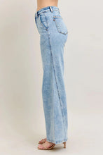 Load image into Gallery viewer, Judy Blue Full Size High Waist Wide Leg Jeans with Skewed Inseam
