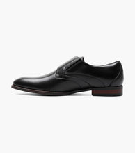 Load image into Gallery viewer, Stacy Adams KARCHER Black Plain Toe Monk Strap