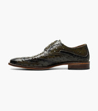 Load image into Gallery viewer, Stacy Adams GENNARO Olive Wingtip Oxford WIDE WIDTH