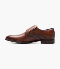 Load image into Gallery viewer, Stacy Adams KARCHER Cognac Plain Toe Monk Strap
