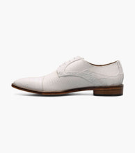 Load image into Gallery viewer, Stacy Adams TEDESCO White Cap Toe Oxford
