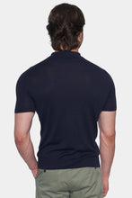 Load image into Gallery viewer, The Mercerized Cotton Polo (Marine Ocean)