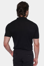 Load image into Gallery viewer, The Mercerized Cotton Polo (Black & White)