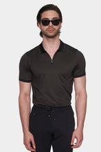 Load image into Gallery viewer, The Mercerized Cotton Polo (Charcoal)