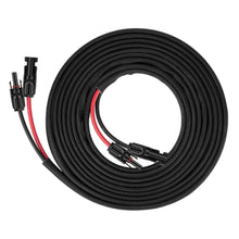 Load image into Gallery viewer, Geosiry 10AWG Solar Extension Cable – 30ft (1 Red + 1 Black)