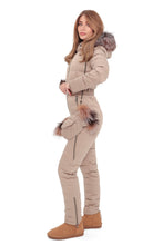 Load image into Gallery viewer, Down Insulated Snow Suit in Beige