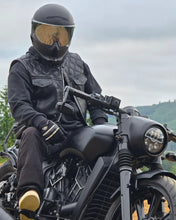 Load image into Gallery viewer, Downside Men's Motorcycle Leather Vest