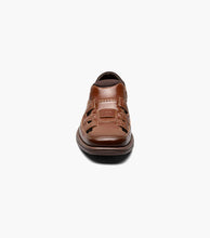 Load image into Gallery viewer, Stacy Adams SEBRING Cognac Closed Toe Fisherman Sandal
