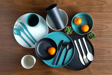 Load image into Gallery viewer, Mainstays 28-Piece Eco-Friendly Recycled Plastic Dinnerware Set
