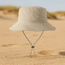 Load image into Gallery viewer, Wide-Brim UV Protection Nylon Sun Hat – Breathable Outdoor Hat for Women & Men