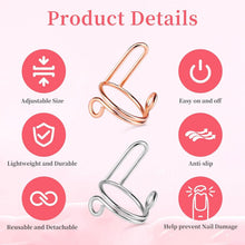Load image into Gallery viewer, heemee Wudu Nail Rings Set – Adjustable, Stylish, and Convenient for Daily Wear