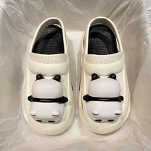 Load image into Gallery viewer, Mandotos Panda Lamp Light Up Slippers Sandals For Women EVA Comfort Non Slip Sole Summer