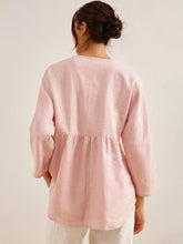 Load image into Gallery viewer, Linen Long-Sleeved Top SITKA