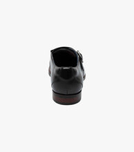 Load image into Gallery viewer, Stacy Adams KARCHER Black Plain Toe Monk Strap
