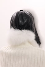 Load image into Gallery viewer, Genuine Polar Fox Fur Genuine Leather Hat