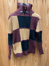 Load image into Gallery viewer, Stacy Adams SW121 Burgundy Geometric Print Sweater