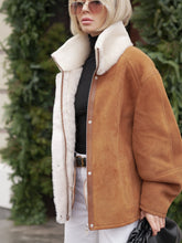 Load image into Gallery viewer, Genuine Shearling Lamb Leather Jacket