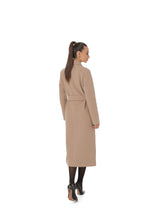 Load image into Gallery viewer, Arden Classic Wraparound Overcoat in Latte