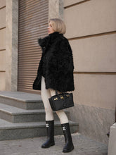 Load image into Gallery viewer, Genuine Tigrado Curly Shearling Coat