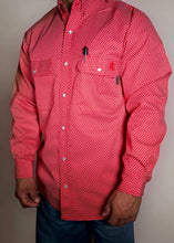 Load image into Gallery viewer, FR Pearl Snap Work shirt - Alpha Red