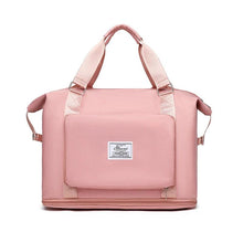 Load image into Gallery viewer, Folding Travel Bags For Backpack Handbag Sholder Bag Gym Fitness Weekender Overnight Women