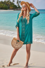 Load image into Gallery viewer, Resort Beach Tunic Dress | Patchwork Cover-Up
