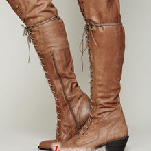 Load image into Gallery viewer, Women’s Over-the-Knee Boots – Round Toe Stylish Tall Winter Boots