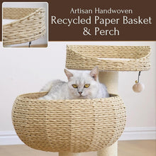 Load image into Gallery viewer, PetPals Cozy Cat Tree – Eco-Friendly, Stylish & Fun for Your Cat!