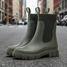 Load image into Gallery viewer, Women’s Waterproof Height-Increasing Rain Boots