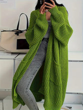 Load image into Gallery viewer, Women’s Long Cardigan Sweater – Loose Fit Knitwear, Versatile Style
